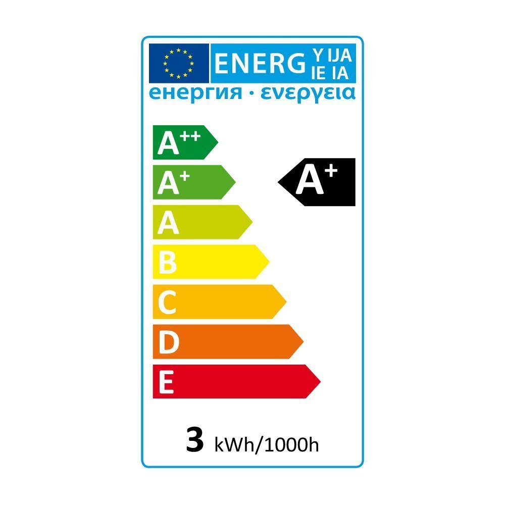 HCFEI 6x LED Einbaustrahler Set super flach 3W 230V, Edelstahl gebürstet, Dimmbar, 55mm Einbauloch, Warmweiß 3000K
