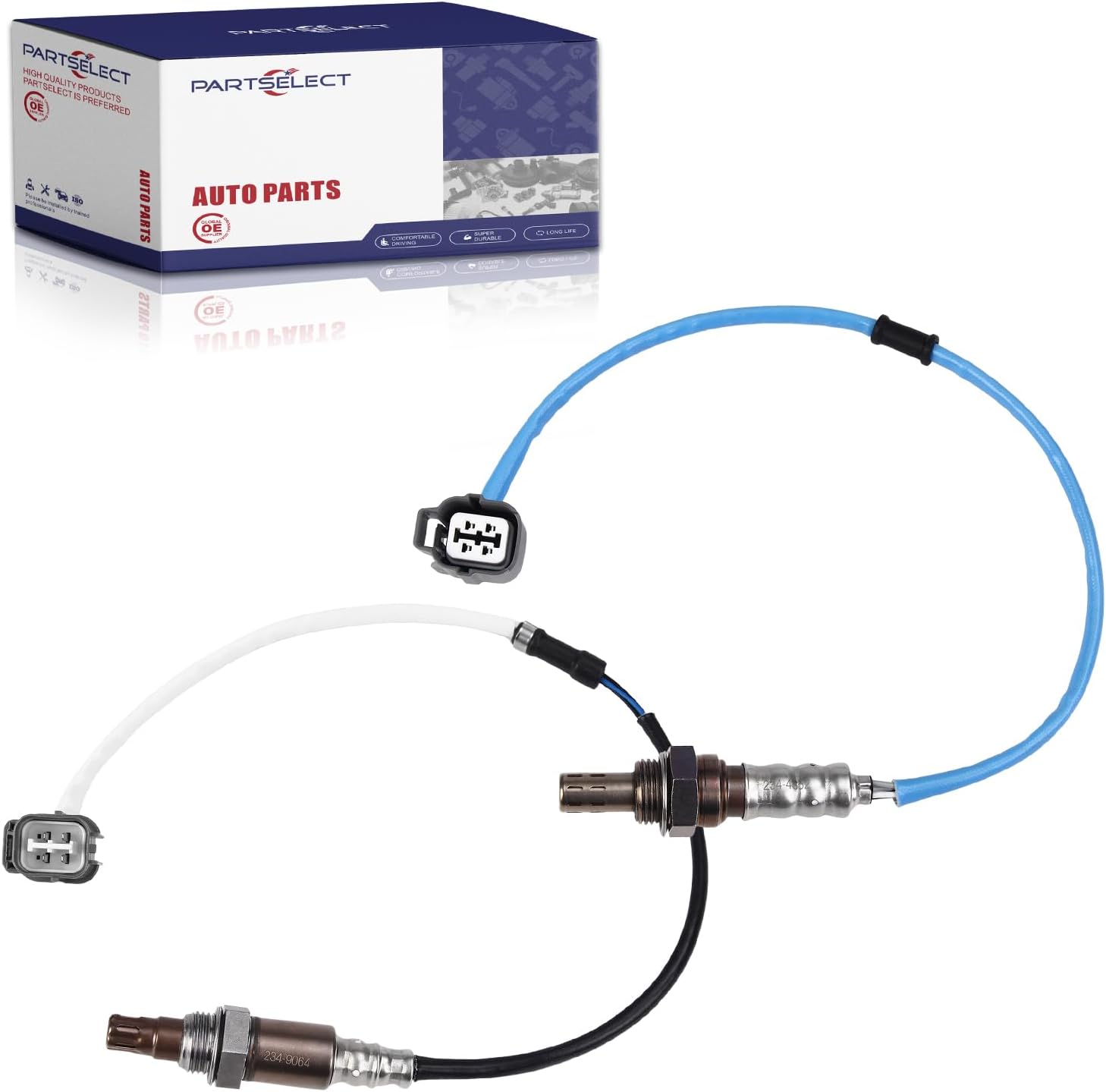 Set of 2 Oxygen O2 Sensor Upstream Downstream Replacement for Honda CR-V 2005 2006 EX EX-L LX SE Sport 2.4L L4