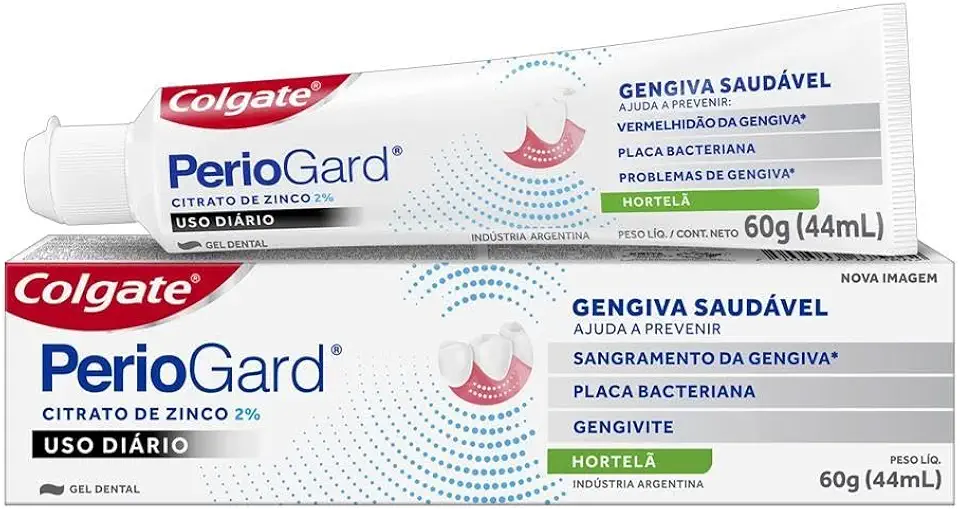 Colgate – Gel Dental Periogard Gengiva Saudável Hortelã 60g