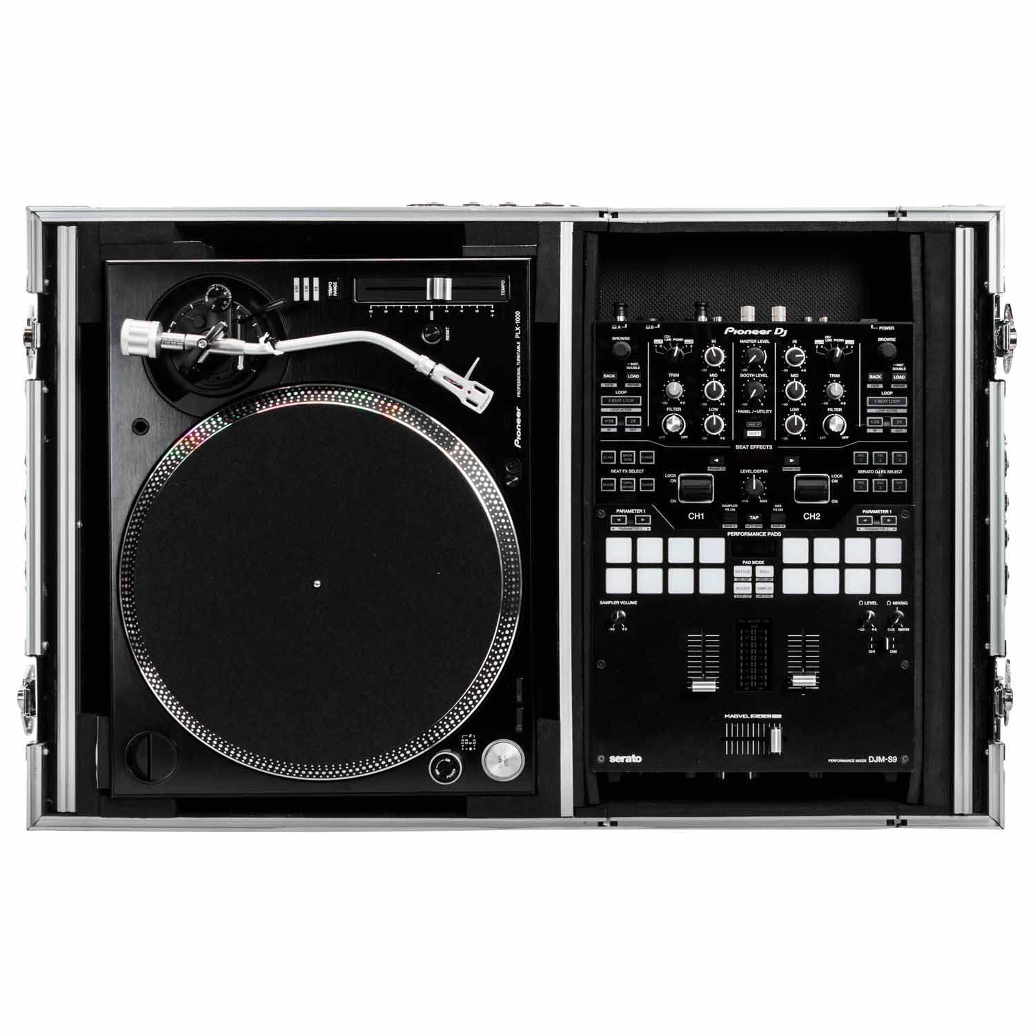 Amazon.com: Odyssey FZGS1BM10W Single Turntable DJ Coffin for 10