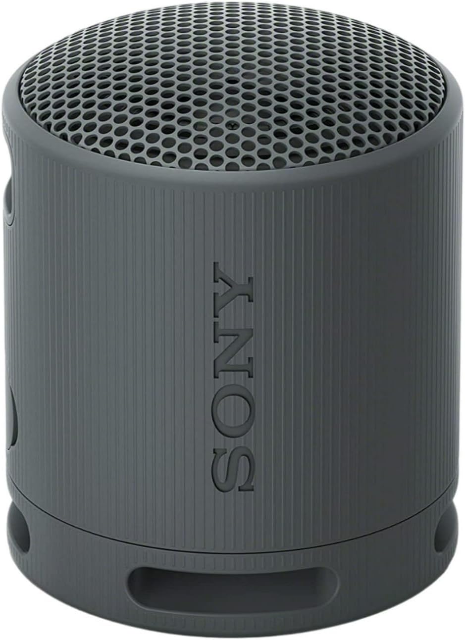 Sony SRS-XB100 Wireless Bluetooth Portable Lightweight Travel Speaker (Black) with Travel case Bundle (2 Items)