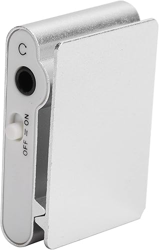 Miniatura 8 de Mini Reproductor de MP3 portátil Reproductor multimedia digital de aleación de aluminio MiniMP3 Reproductor BackClip con auricular y cable USB