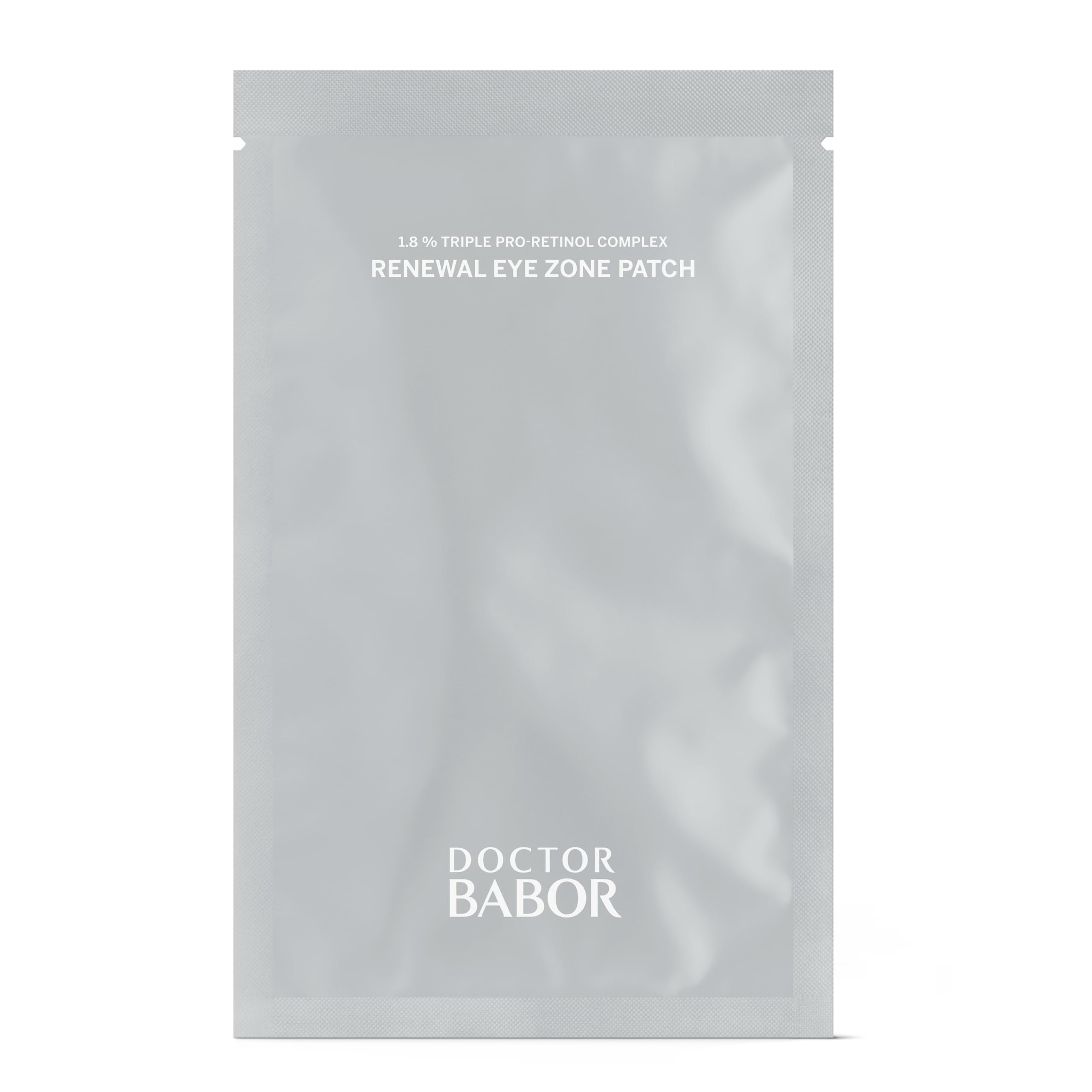 DOCTOR BABOR Renewal Eye Zone Patches | Luxuriöse Anti-Aging Augenpflege mit Triple Pro-Retinol | Glättet & stärkt die Augenpartie für sichtbar jüngere Haut | Vegan | 5 Augenpads