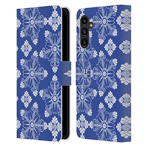 Étui portefeuille en cuir Samsung Galaxy A13 5G housse protection fleur de cerise