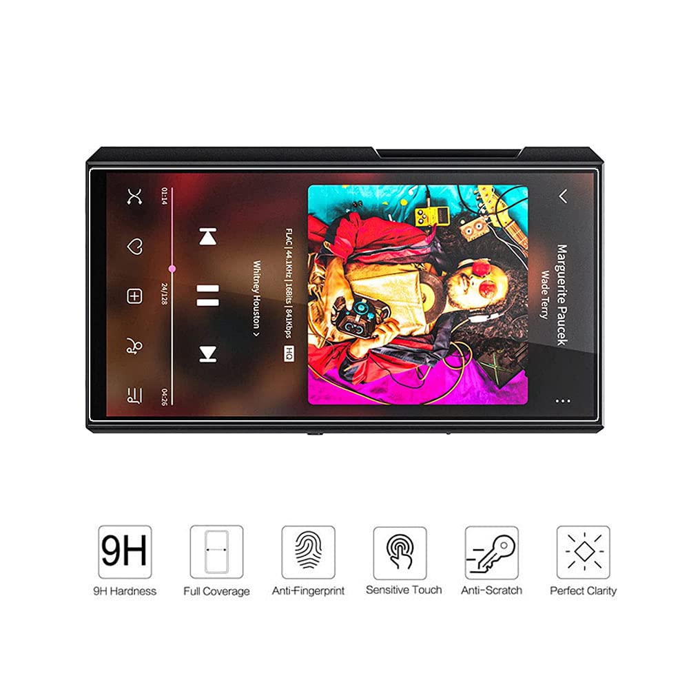 Pellicola In Vetro Temperato Posteriore Per Fiio M11 Plus - 9H Trasparente, Antigraffio E Anti-impronte
