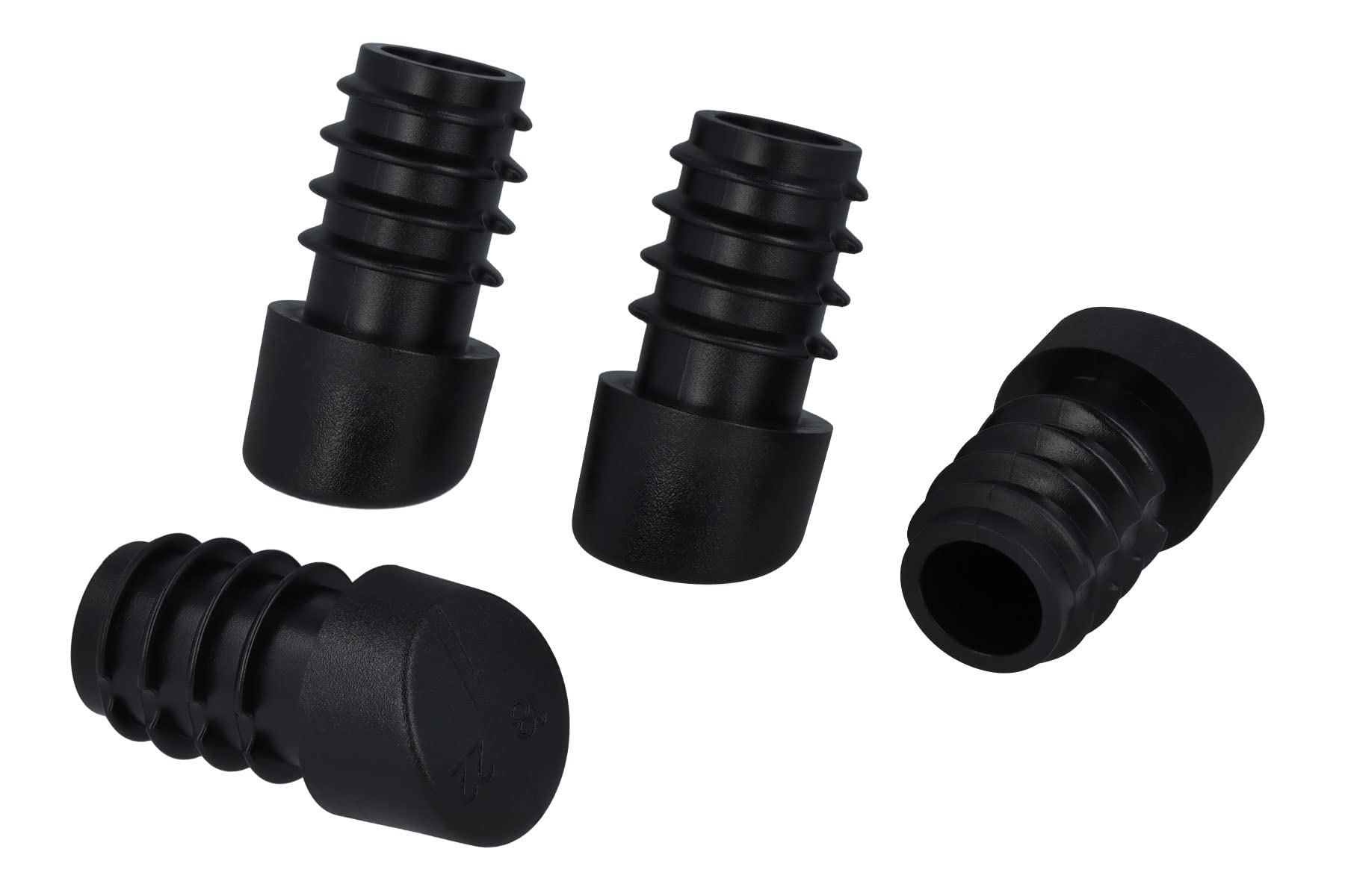 20 Piedini Per Sedie 25mm - Tappi In PE Per Tubi Rotondi, Antiscivolo, Protezione Pavimenti - Foto 9