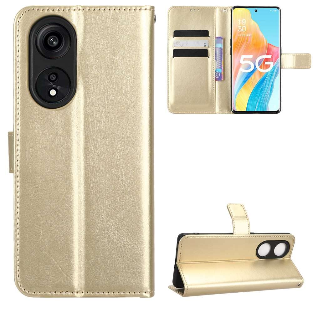 Cover per Oppo Reno 8T 5G, Custodia in PU Pelle Portafoglio