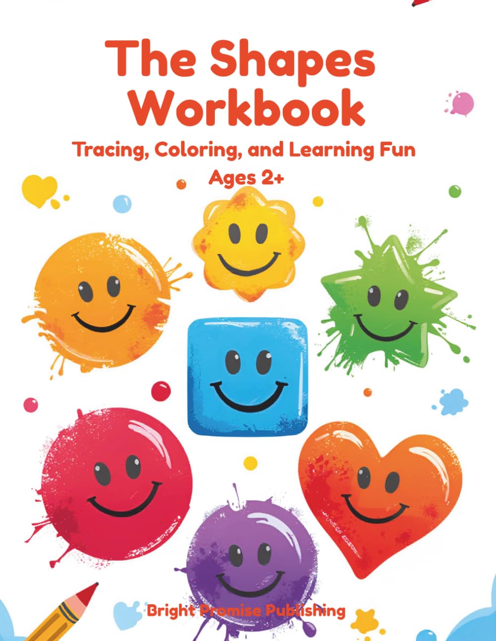The Shapes Workbook: Tracing, Coloring, and Learning Fun