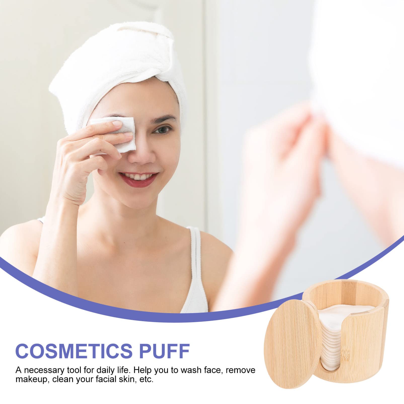 FOMIYES Wattepads Wiederverwendbar Für Make-up-entfernung Kosmetikpads Aus Weicher Faser Gesichtswaschquasten Für Sanfte Reinigung Make-up-werkzeuge Zur Entfernung Von Foundation
