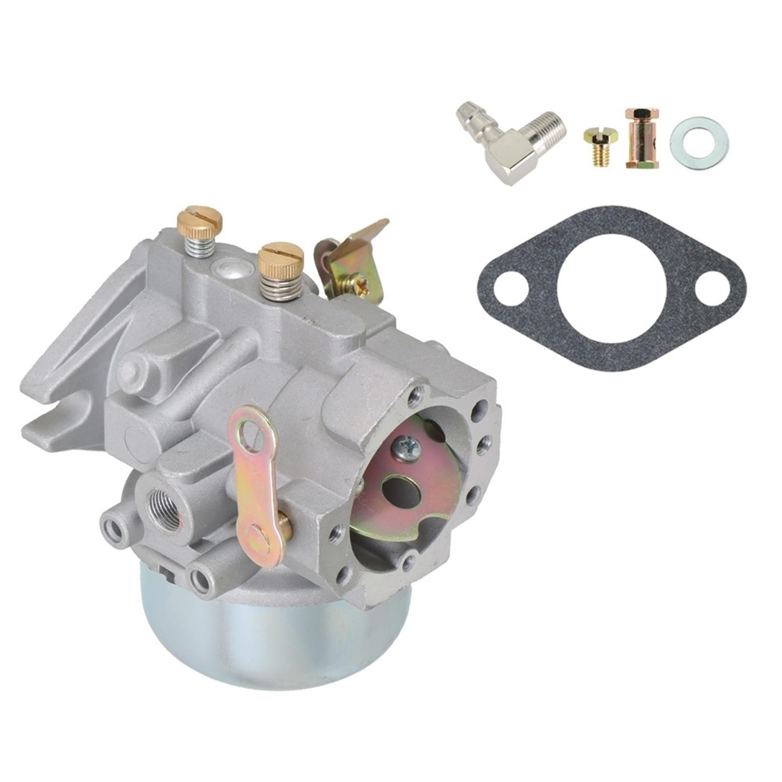 Genérico Carburador para Kohler K Series K482 K532 K582 para carburador de Motor Doble con Junta carburador de desbrozadora
