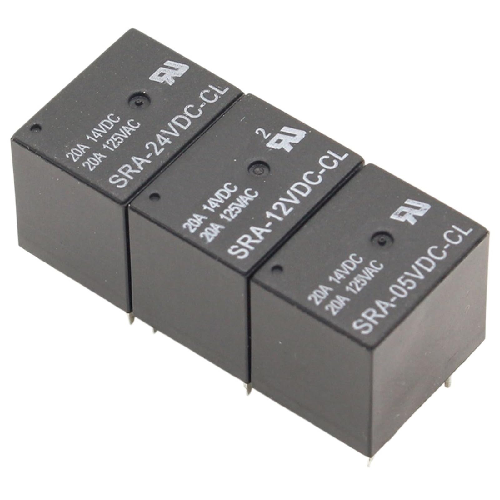 Relais de puissance SRA-05VDC-CL 5V pour commande de puissance via microcontrôleur Arduino