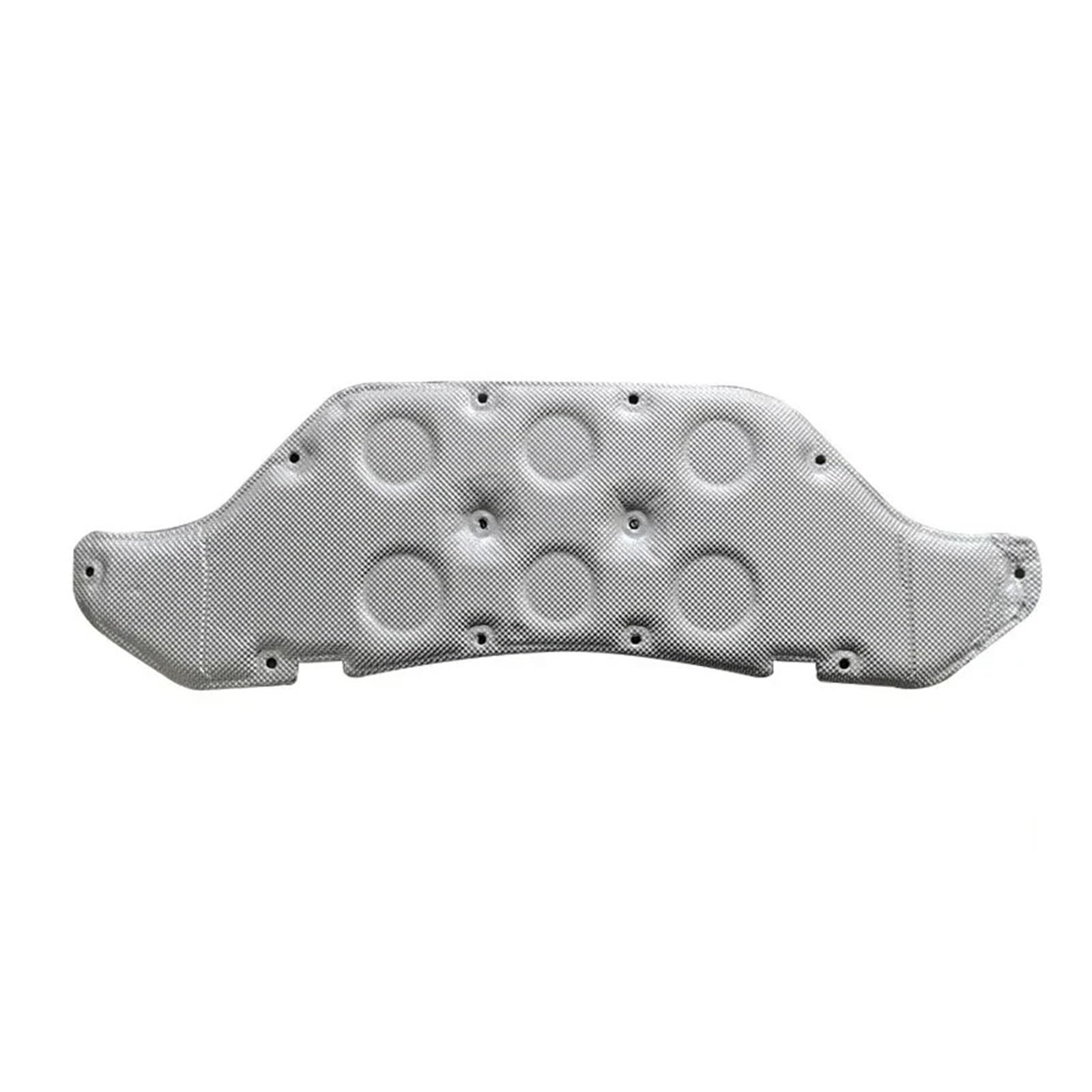 Waleqw Silver For Benz For Gla H247 2020 Car Sound & Heat Cotton Front Engine Hood Insulation Mat Noise Deadener Engine Heat Insulation Pad(Silver)