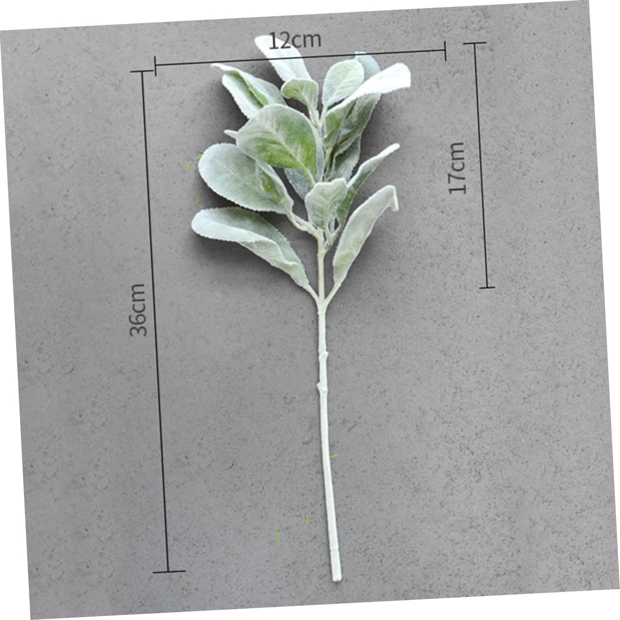 Amosfun 10pezzi Foglie Artificiali Realistiche Verde Decorativo Per Bouquet e Decorazioni Per Eventi Adornamenti Per Matrimonio e Feste Per Casa e Giardino