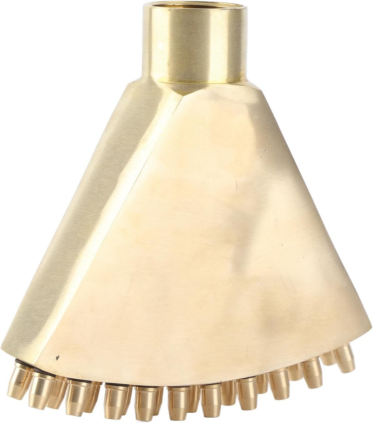 Brass Fountain Sprinkler Adjustable Scattering Landscape Sprayer G1in Female Thread Water Fountain Accessory for Garden Pond Outdoor Decoration