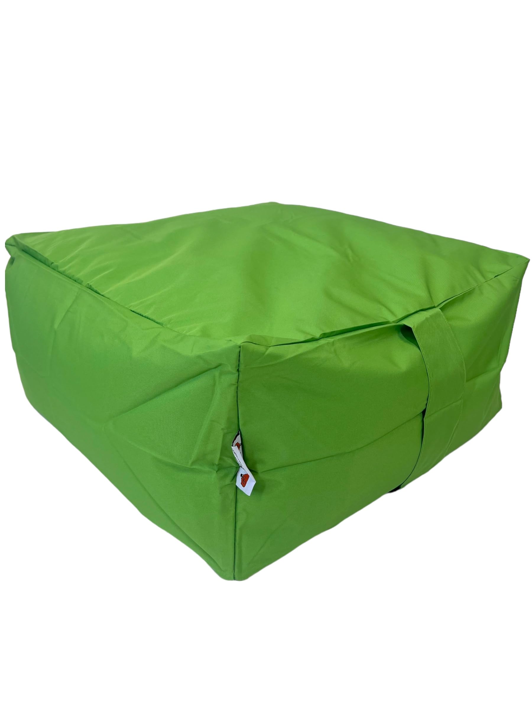 HH Home Hut BeanBag Outdoor Garden Slab Cushion Chair Indoor Living Room Bean Bags Water Resistant Floor Cushion Lounger - Lime Green