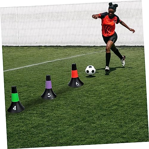 BESPORTBLE 10Pcs Ferramentas Infantis Cones De Trânsito Laranja Multiferramentas Equipamentos De Tre