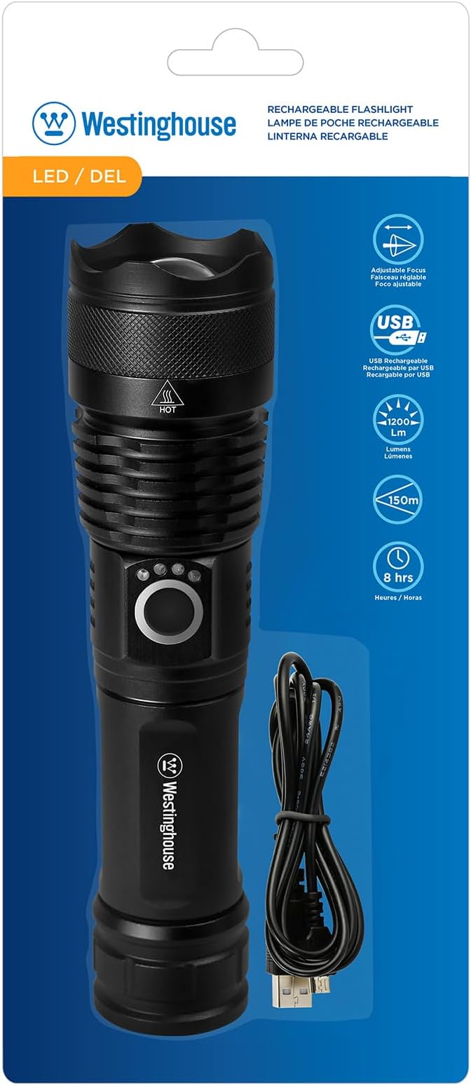 WestinghouseFlashlight - Rechargeable (WF393-TB)