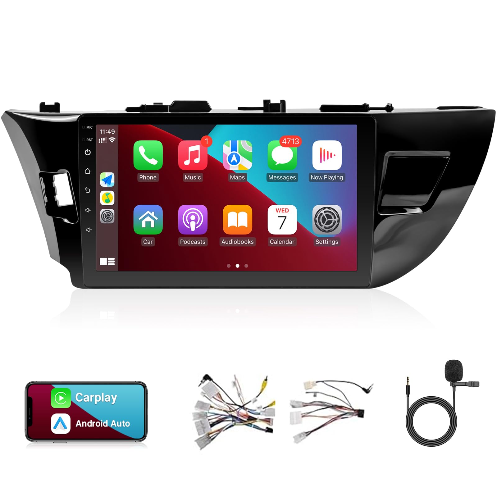 Amazon.com: Leadfan Car Stereo Radio for Toyota Corolla 2014 2015