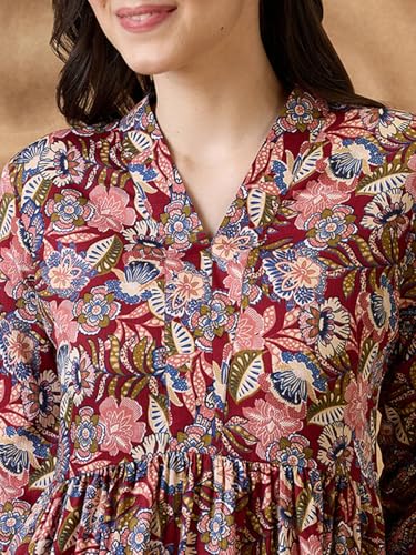 Image of Globus Women Mini Ethnic Dresses (3641403001 Multi S) Multicolour