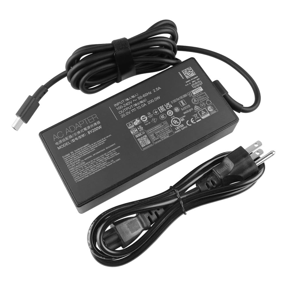 Amazon.com: 200W Charger for Asus ROG Zephyrus G16 GA605 GA605WI