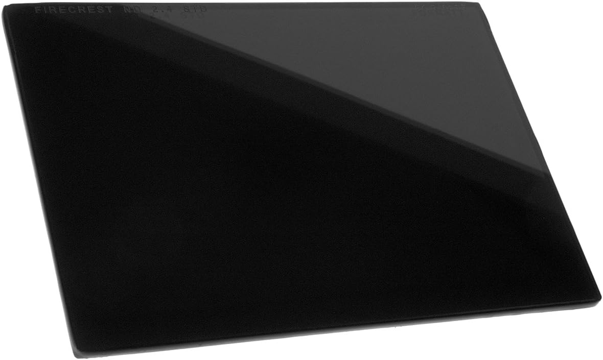 Firecrest ND 4x4 ND Neutral density Filter 2.4 (8 Stops) compatible with all 4"x4" matte boxes