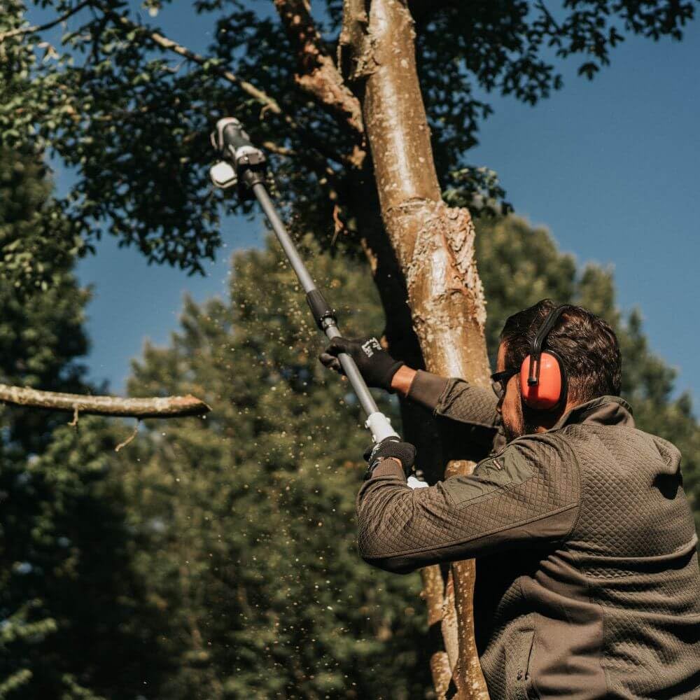Manija de extensión para motosierra Nexxsaw/sierra de una sola mano