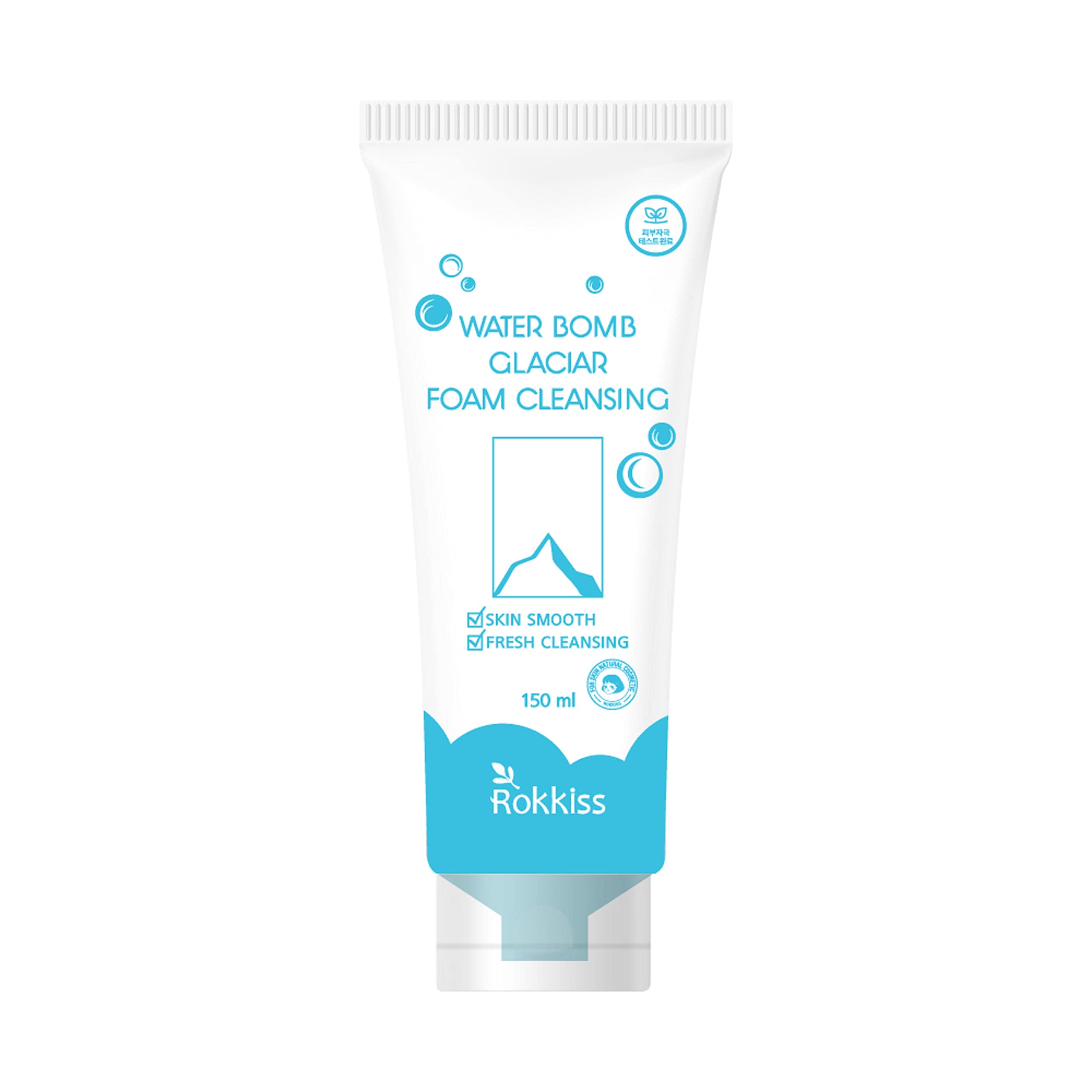 Buy Rokkiss Water Bomb Glaciar Foam Cleansing 5.27 OZ - Foaming Facial ...