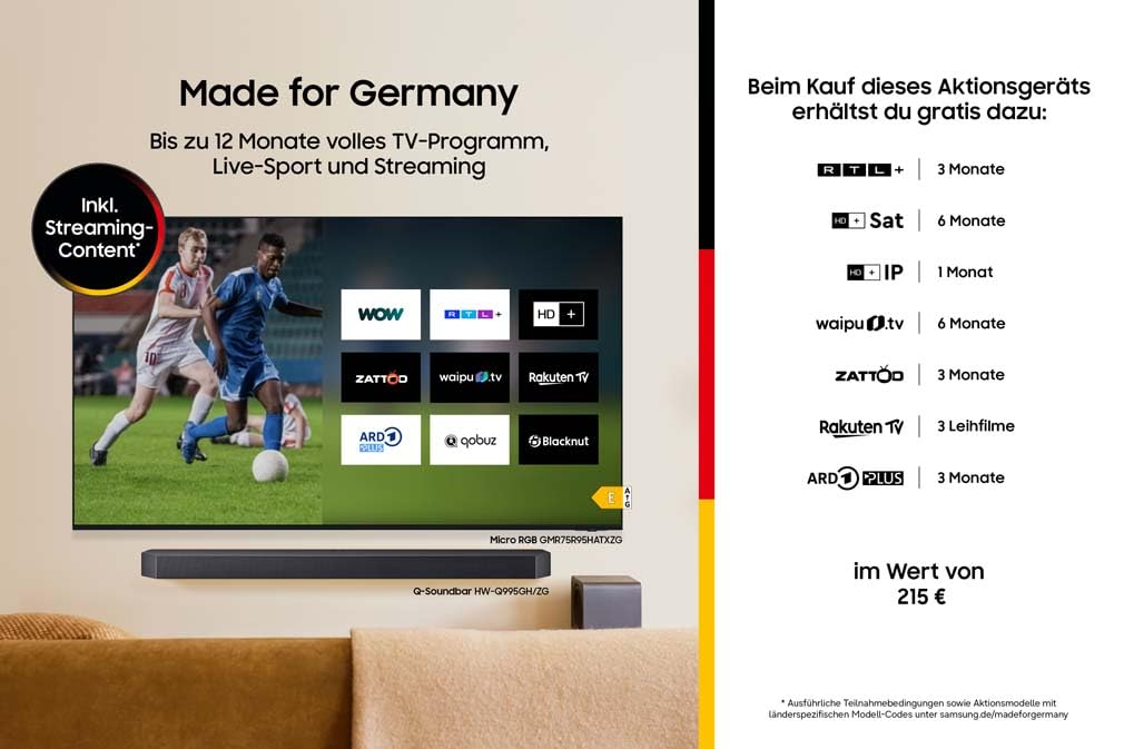 Samsung QLED 4K Q7FA 55 Zoll (138 cm) UHD, Q4 AI Prozessor, Quantum Dot für Reale Farben, Upscaling, Gaming Hub, Knox Security, Kostenlose Inhalte, Vision AI Smart TV, 2025