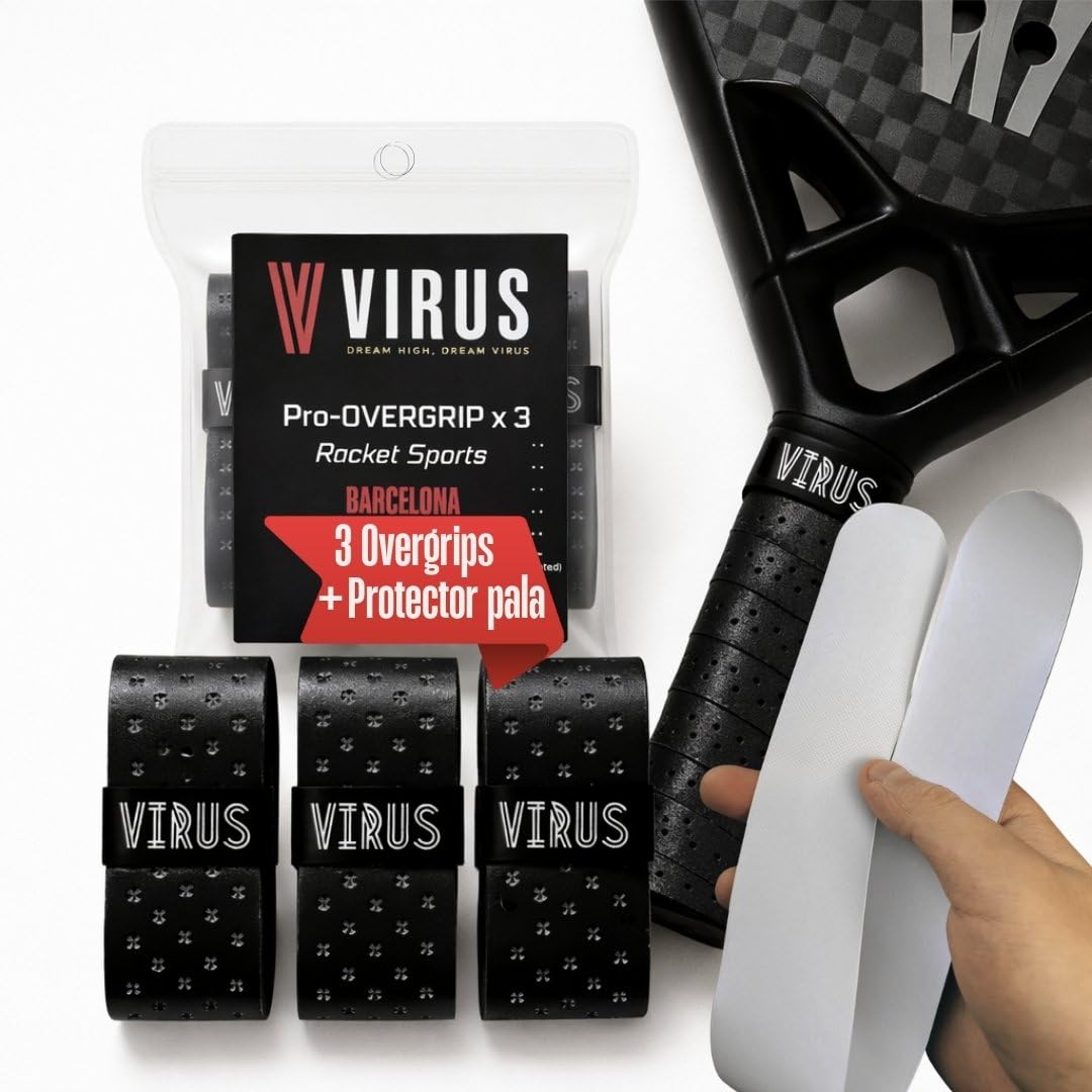 VIRUS Overgrip Pack de 3 + Protector de Pala — view 9