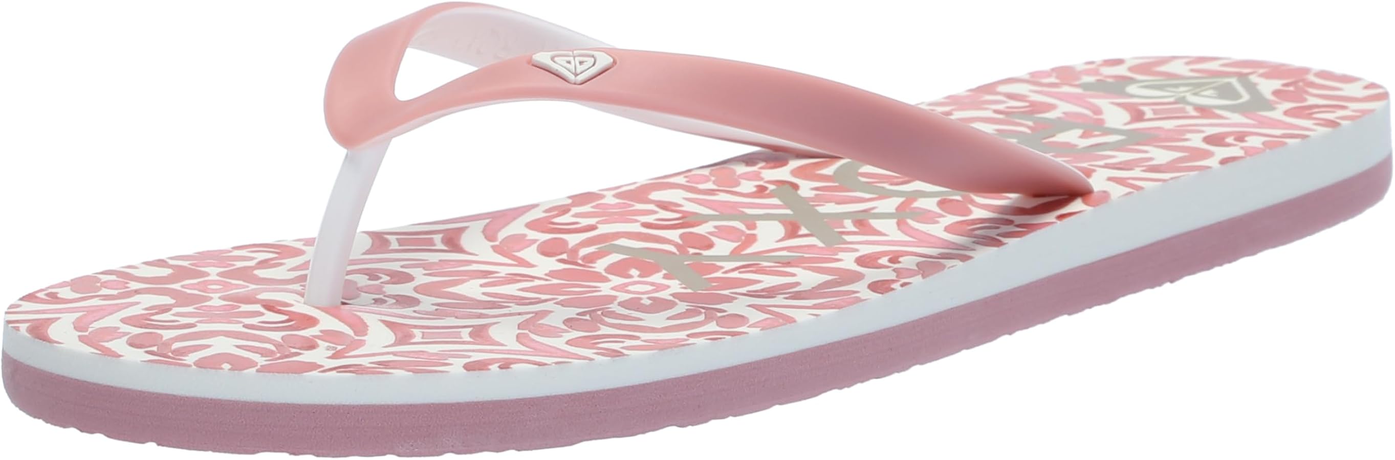 Amazon.com | Roxy Women's Tahiti VII Flat Sandals, Barely Pink, 6