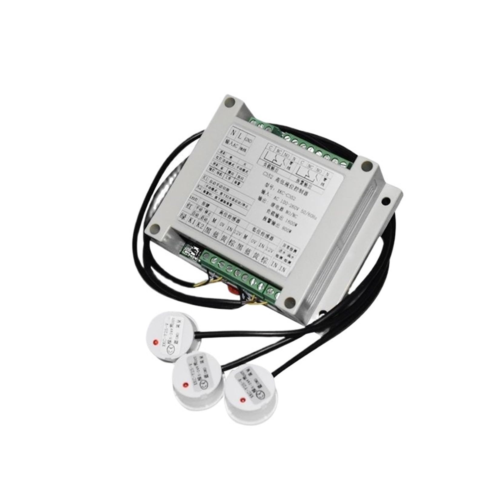 Sensor de nivel de líquido Sensores de nivel de líquido sin contacto y controlador de suministro de agua automático XKC-C352 AC110-220 con interruptor de nivel de agua para bomba de agua, tanque, pisc