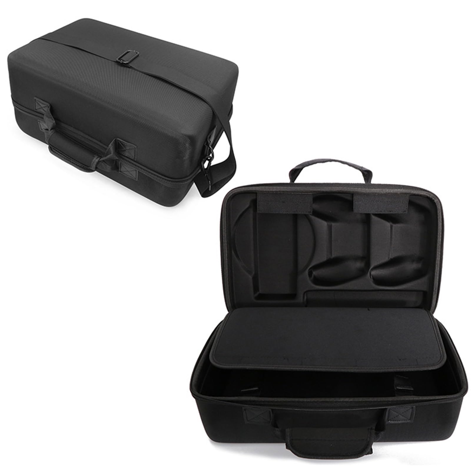 HDOYTXXM Estuche de Transporte a Prueba de Golpes, Bolsa organizadora para almacenar Controlador de la Consola, Base de Carga, Disco, Estuche a Prueba de arañazos, Bolsa para Consola de Juegos