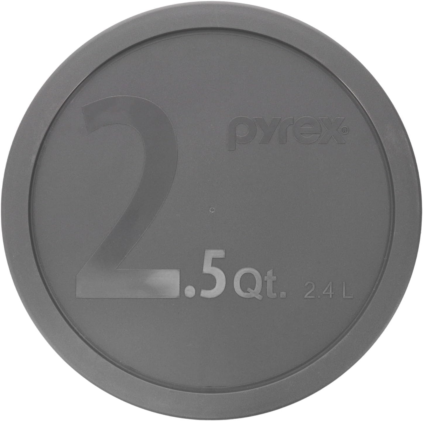 Amazon.com: Pyrex 325-PC 2.5qt Puddle Gray Mixing Bowl Lid Replacement ...