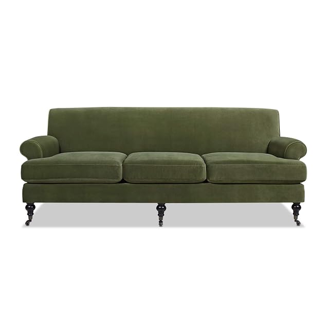 Jennifer Taylor Home Bliss 88 Lawson French Country Three-Cushion Tightback Sofa