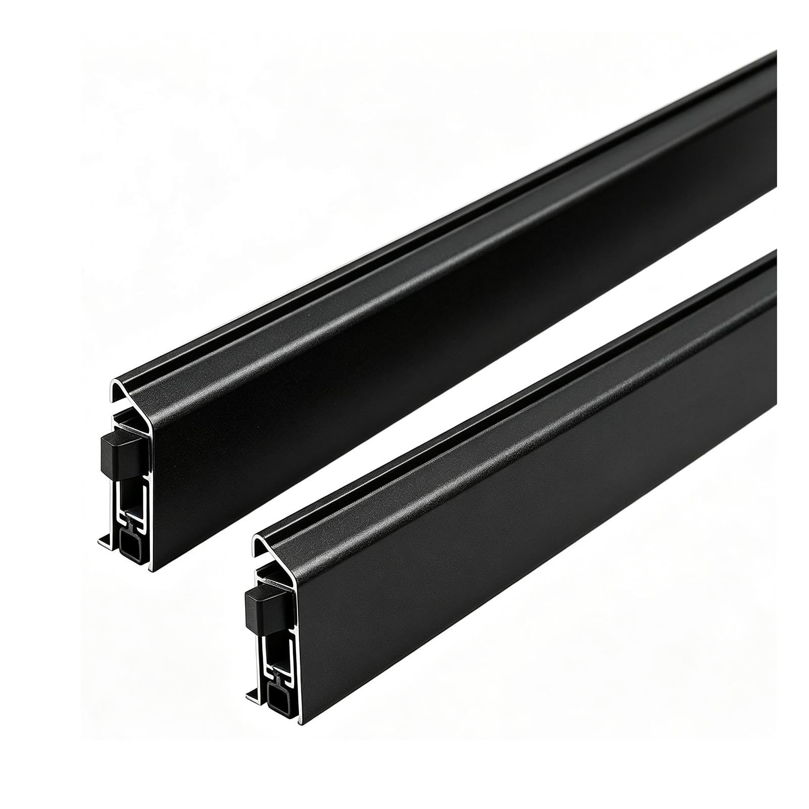Guarnizione Nera Automatica Alluminio Per Porte Interne