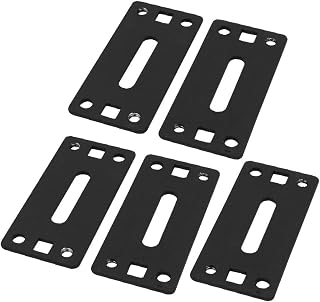 New Lon0167 Aluminum Alloy Featured Horizontal Server Rack Reliable Efficacy Cable Management Panels 88mmx40mmx3mm 5pcs(id:c49 69 59 21a)