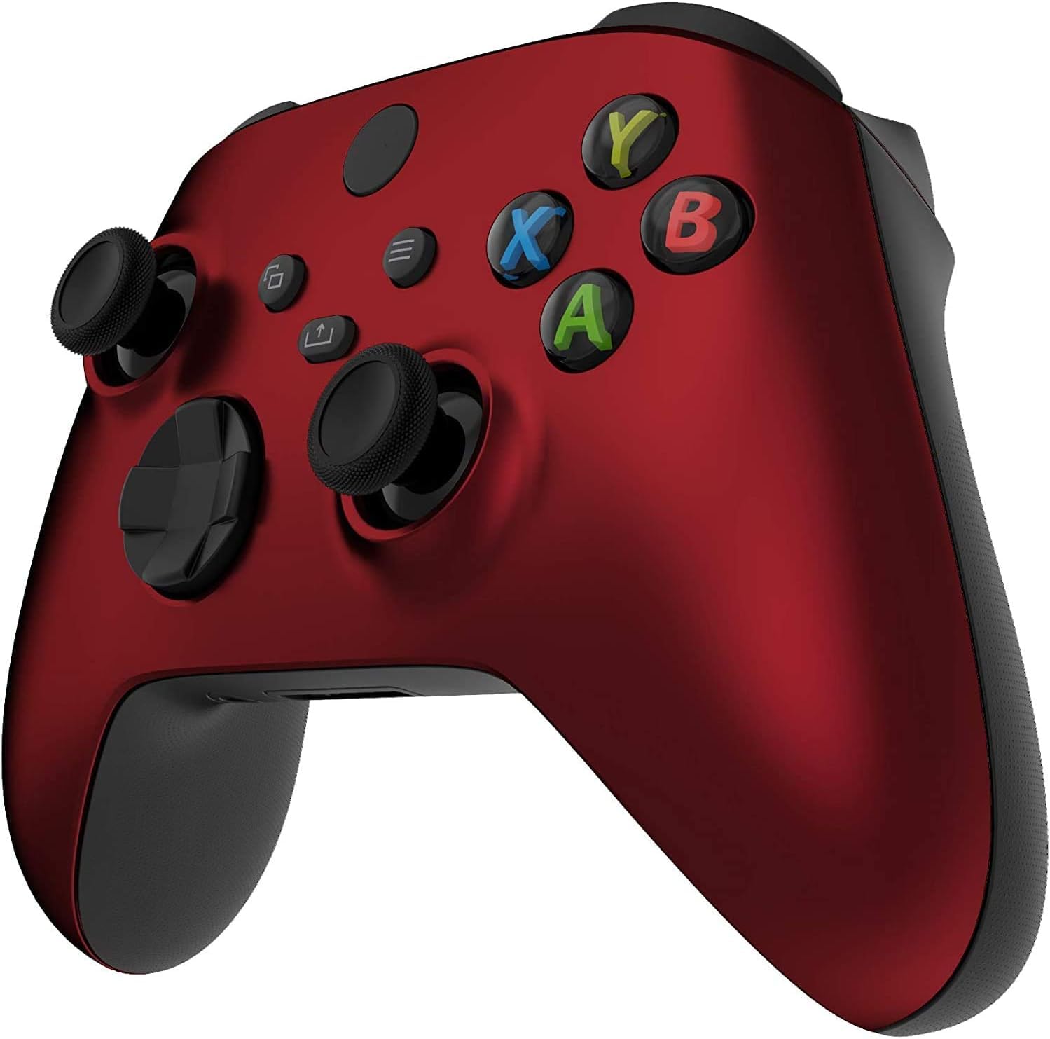 Xbox Soft Touch Custom Modded Rapid Fire Controller -Soft Shell for Comfort Grip X - Includes Largest Variety of Modes - Master Mod(Red)