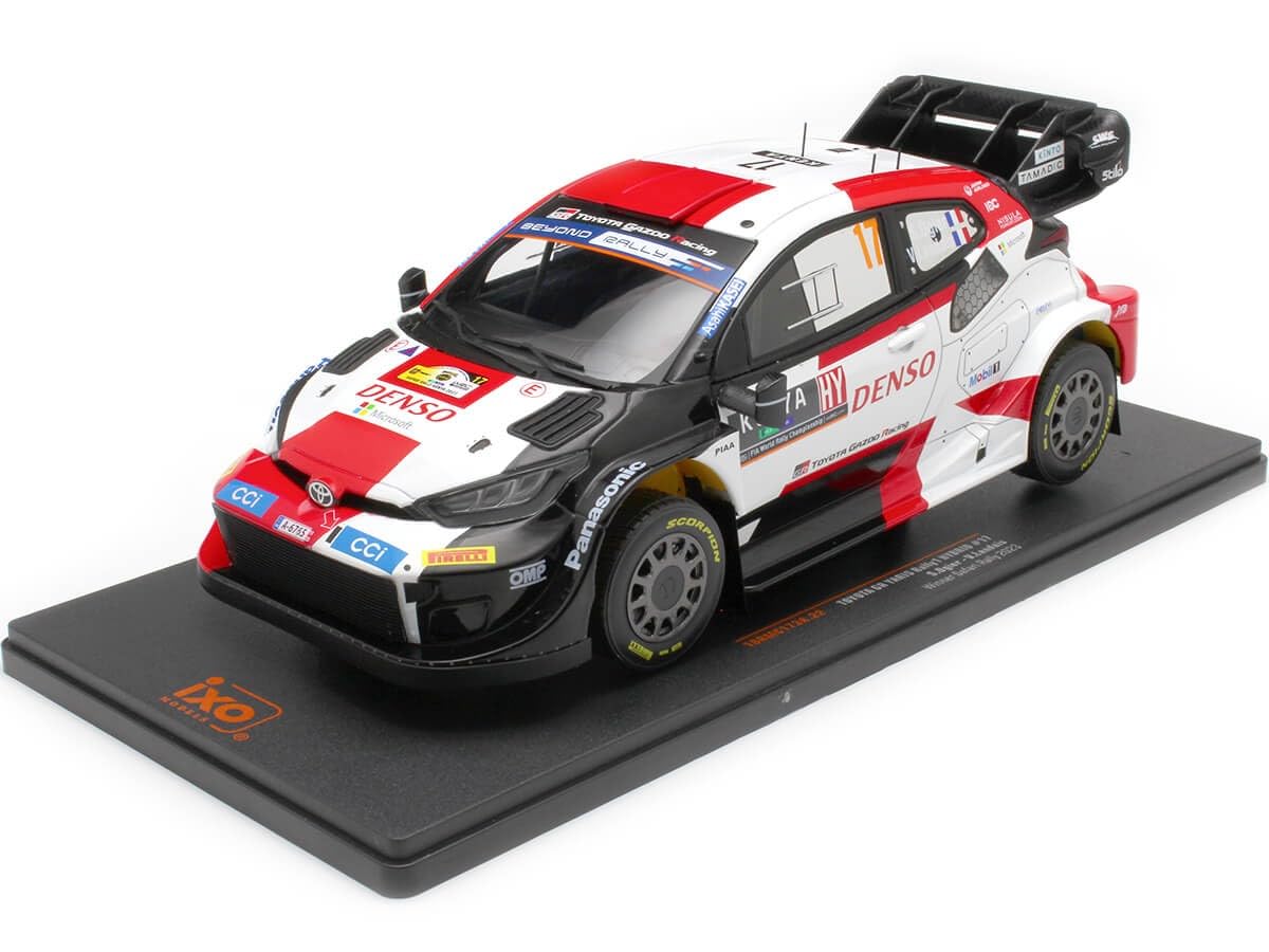 Cochesdemetal Compatible With Toyota Yaris Gr Rally1 Hybrid Nº17 Ogier/Landais Winner Rally Safari 1:18 Ixo Models 18Rmc173a