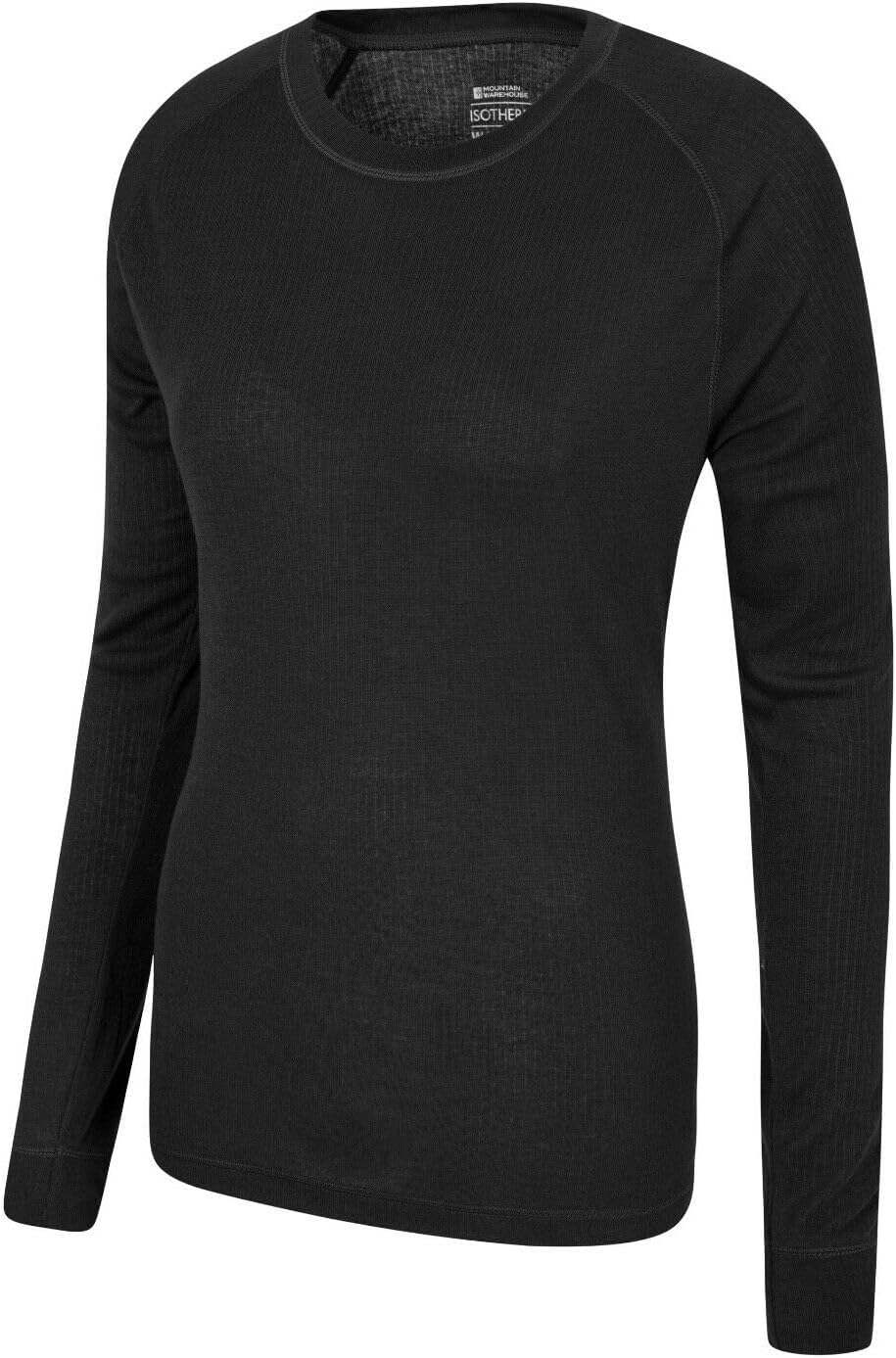 Chic FemmeWomens Thermal Underwear Sets | Long Sleeve Top & Pants Short Sleeved T-Shirt Ladies Warm Winter Baselayer Tops Trouser Leggings Set