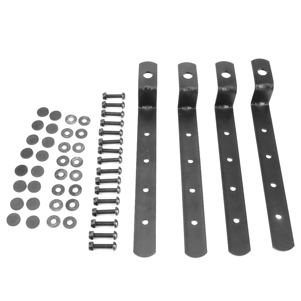 Modifica kit staffe di montaggio valigie laterali moto universale in ferro