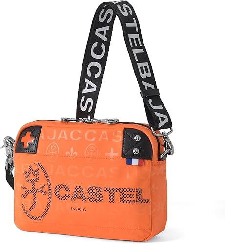 CASTELBAJAC オレンジ ショルダーバッグ　ソルベバッグ Amazon | [カステルバジャック] ソルベ ショルダーバッグ 縦