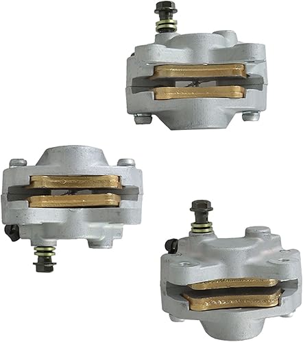 Miniatura 5 de Pinzas de freno delanteras y traseras con pastillas de repuesto para Arctic Cat 250 375 400 300 454 500 0402-010 0402-011