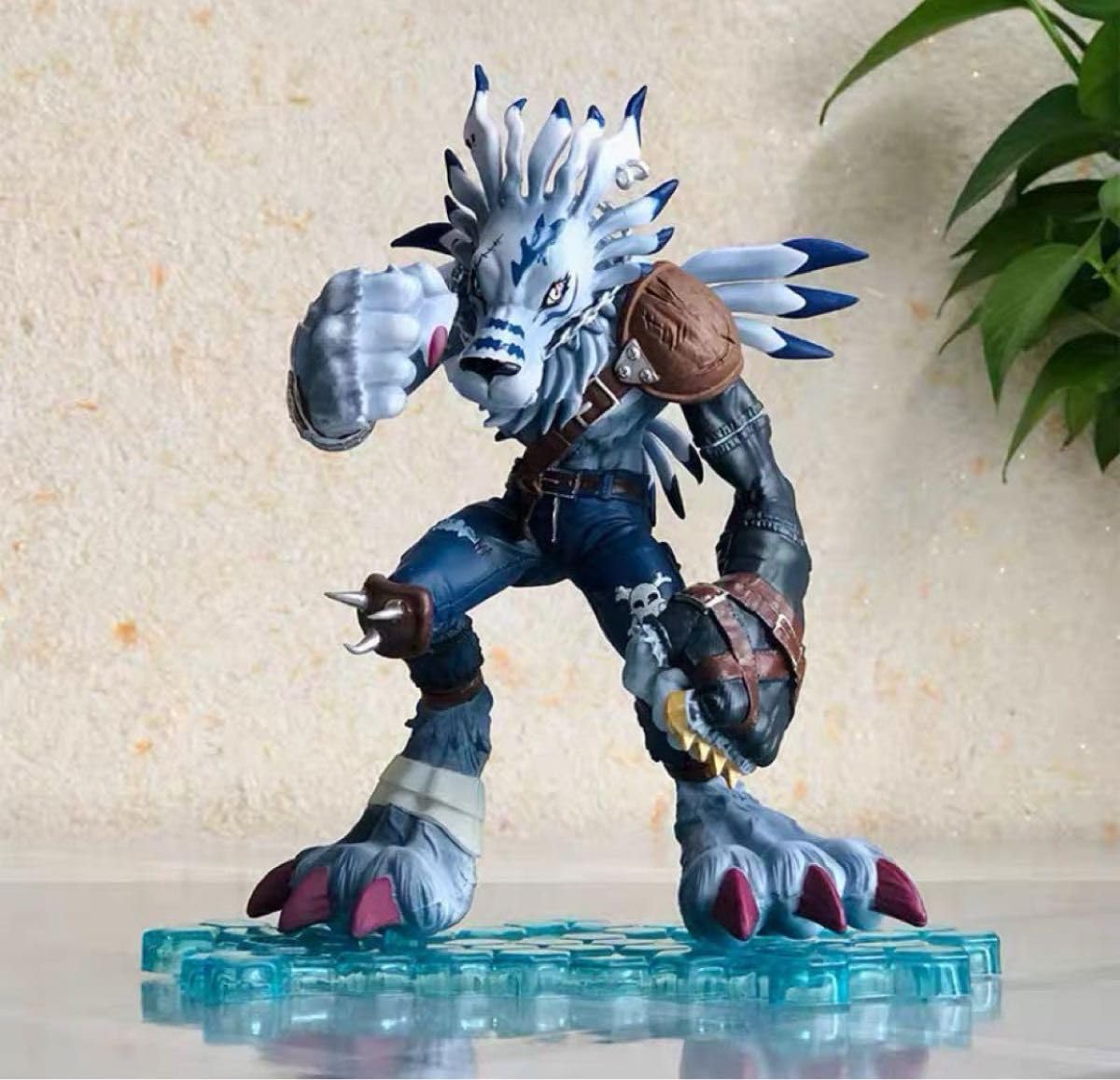 新品 ワーガルルモン フィギュア Amazon.co.jp: デジモンアドベンチャー ワーガルルモン PVC製 18cm