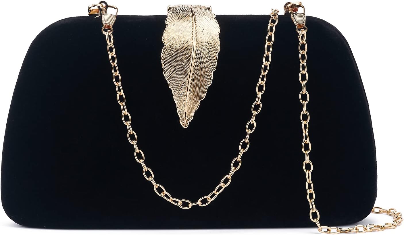 WEIMZCWomen Clutch Bag Evening bag Fringed Evening Handbag,Lady Party Wedding Clutch Purse Chain Shoulder Cross Body Bag
