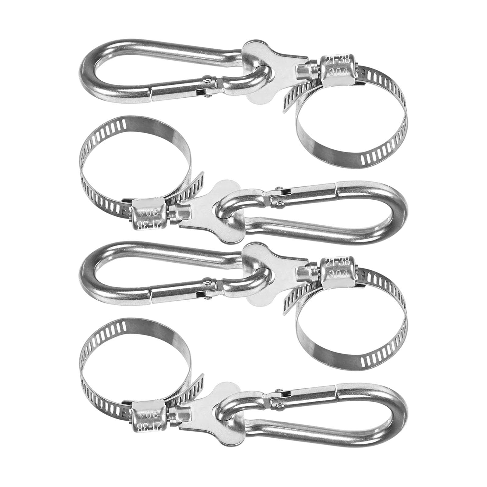 BNF® 4 Pieces Flag Pole Rings Stainless Steel Adjustable Flag Pole Clips for Boat Style C|Home & Garden | Yard, Garden & Outdoor Living |Flag Poles & Parts|4pcs Adjustable Pole Clips-image-19