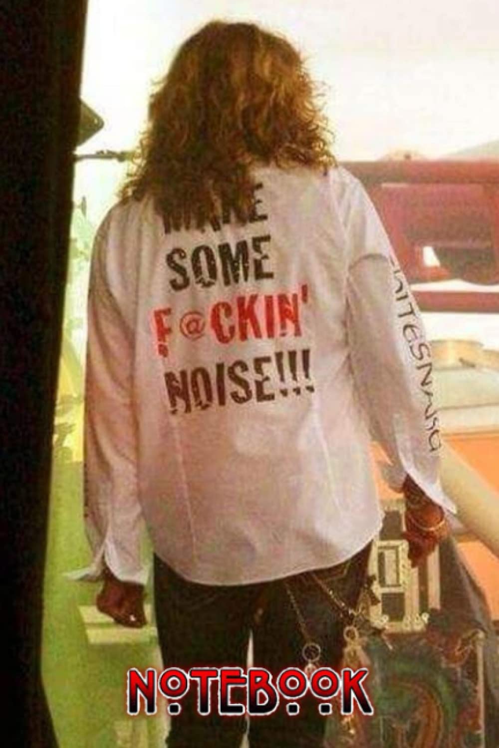 Notebook : David Coverdale Rock Band Notebook 100 Page Lined Gift Book for Writing, Scholl Notebook for Fans #18