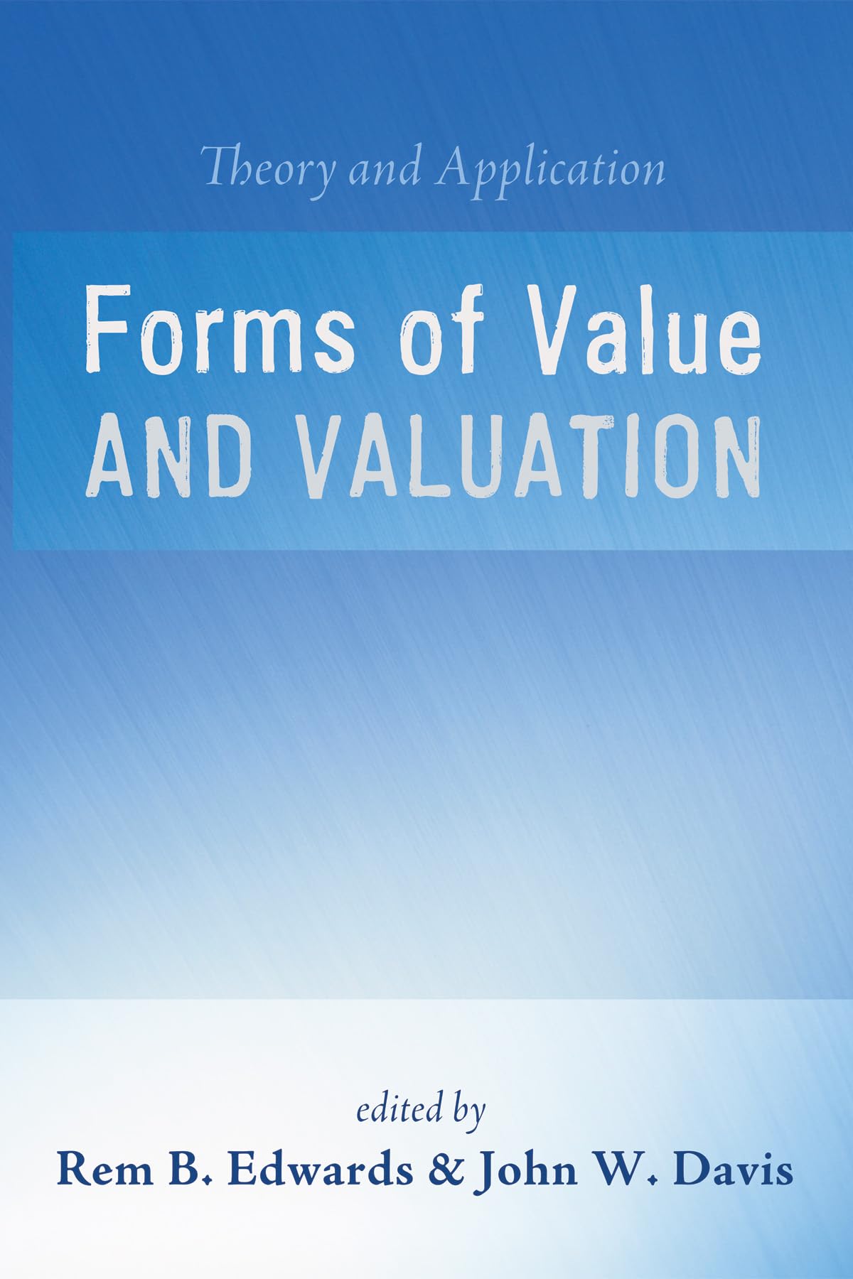 Forms of Value and Valuation.New 9781625648471 Fast Free Shipping<|