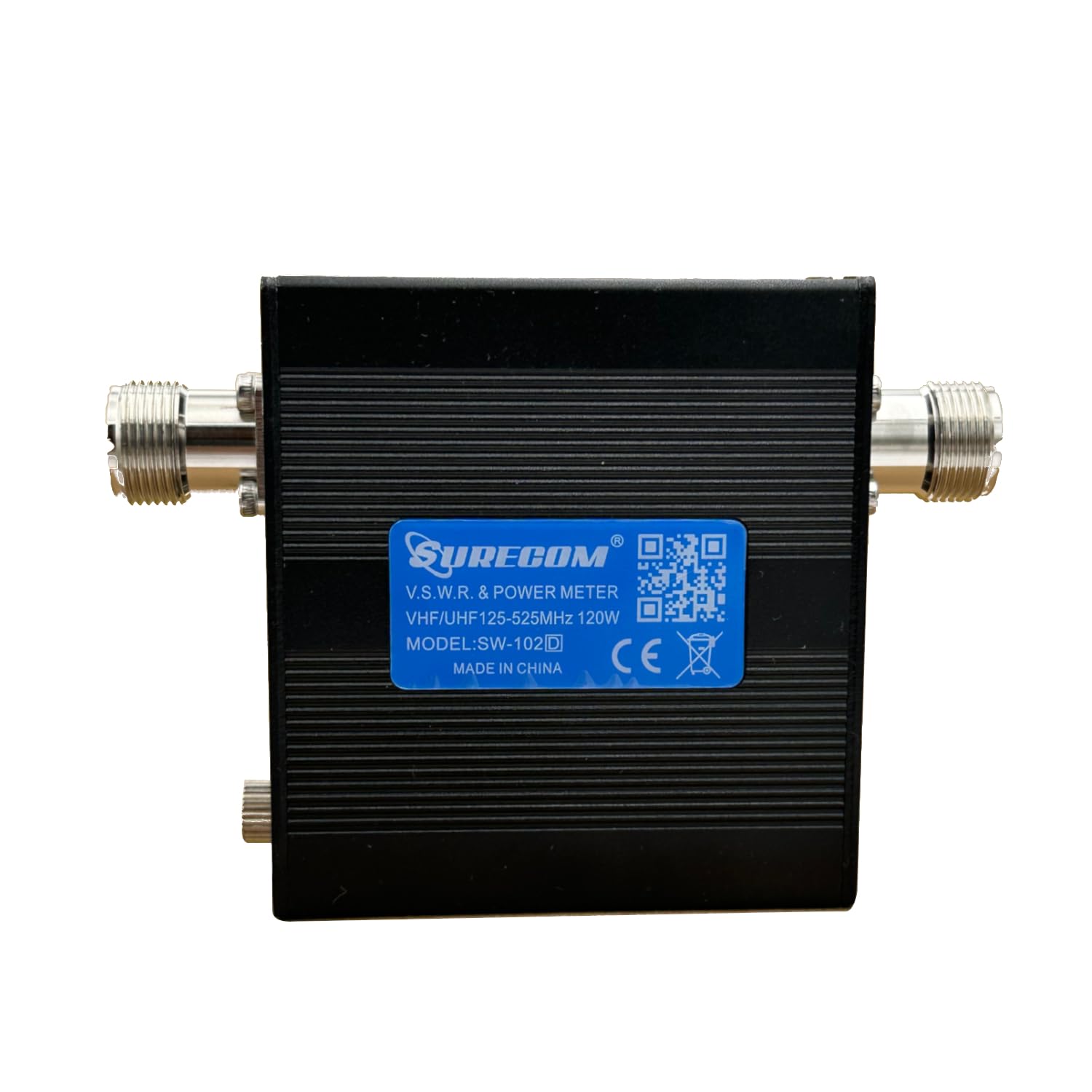 Mcbazel Surecom SW-102D-N Misuratore di V.S.W.R. e Potenza VHF/UHF 125-525Mhz 120W (Interfaccia N-J)