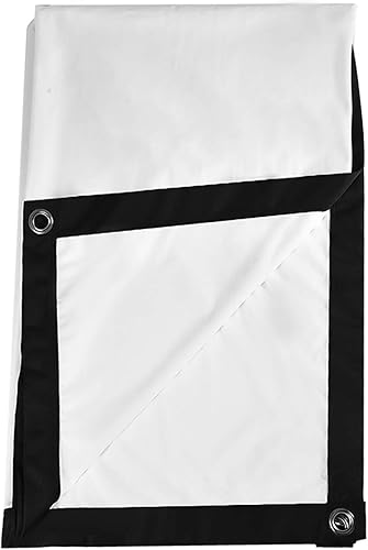 Miniatura 38 de Pantalla de proyección 4:3, pantalla de proyección plegable, pantalla de proyector blanca sin deceleratina para películas de campamento al aire