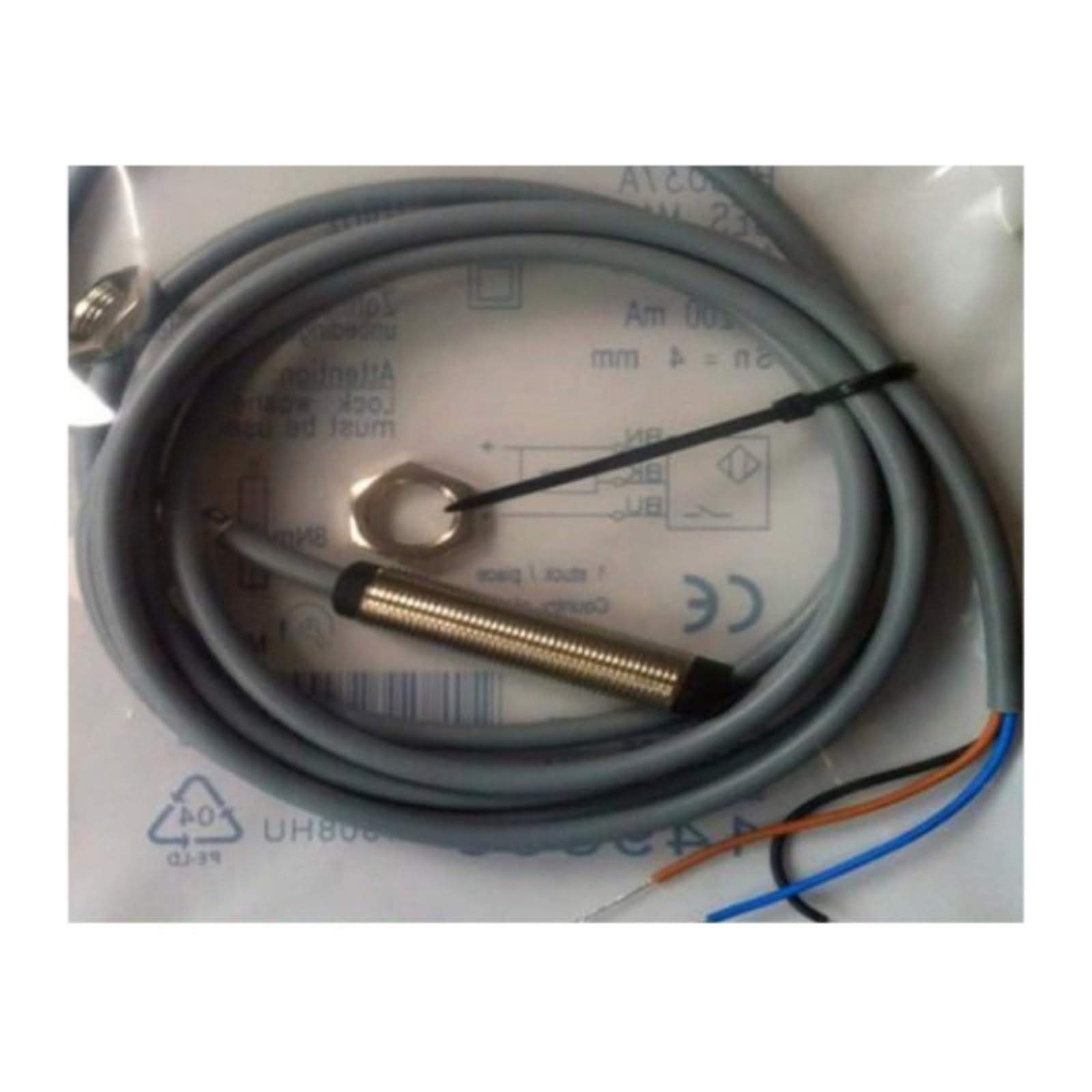 Capteur M12MI-NSC40F-BV02 avec détection stable de haute précision pour convoyeur